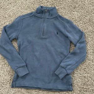 Like NEW! 1/4 zip Polo Ralph Lauren pullover boys size 6